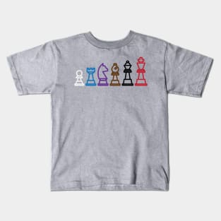 Human Chess Brazilian Jiu-Jitsu Kids T-Shirt